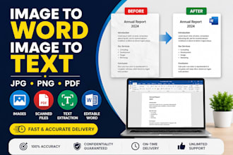 convert jpg png and scanned images to editable word