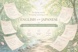 translate short english contents into natural japanese