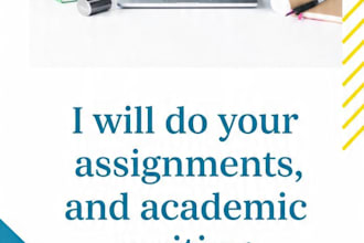 write essays, assignments, and academic papers for students
