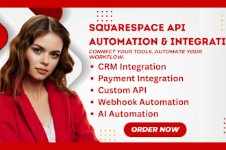 fix squarespace api integration webhook errors, ecommerce api and automation