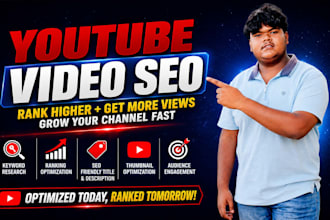 do youtube video SEO for top organic ranking