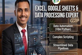 do excel automation and data entry and automaton