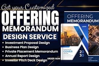 design confidential information offering memorandum business plan fundraising om