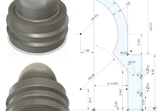 design digital products in fusion 360, 3d cad with stl files