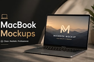create stunning macbook mockups for your website and app