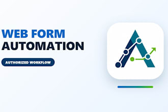 automate authorized web form entry from excel or CSV