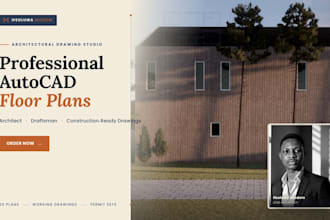 design autocad 2d floor plan as an architect, draftsman