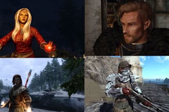 create custom armor weapons or character for skyrim fallout 4 resident evil