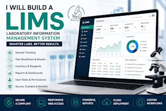 build a lims laboratory information management system for your lab