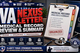 review organize and summarize medical records