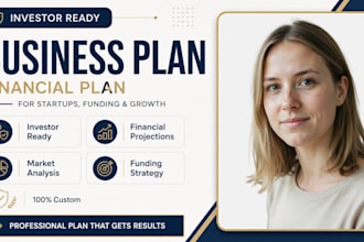be your business plan writer for startups and financial plans