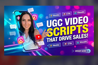 write engaging ugc and ai video scripts for tiktok and reels