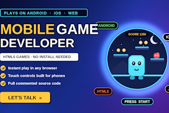 develop a custom HTML5 browser game in javascript and canvas
