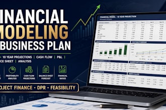 build a financial model, projection and feasibility report