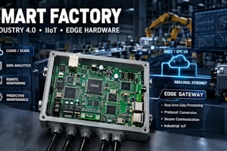 design smart factory industry 4 0 iot industrial hardware