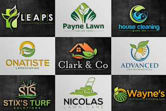 design modern natural food agriculture farm organic logo