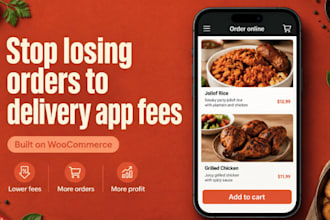 design a woocommerce restaurant vendor website with online food ordering system