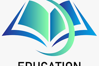 design a professional education logo for your institution