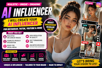 create ai influencer video for your product ads