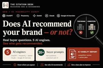run an ai SEO GEO audit with a plan to boost your ai visibility score