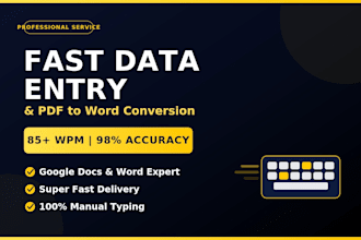 do lightning fast copy typing
