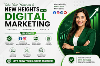 do digital marketing, social media marketing and SEO