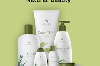design beauty and skincare social media posts