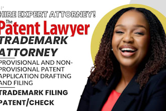 file your provisional and non provisional patent application, trademark attorney