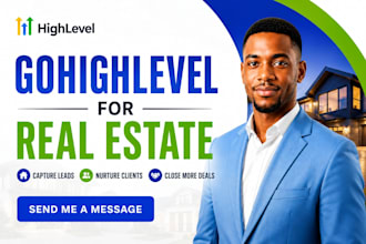 setup ghl real estate CRM, ghl workflow, ghl snapshot and ghl automation