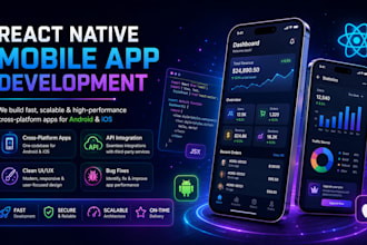 develop react native mobile apps with firebase and expo