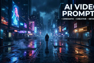 create professional ai video prompts for your ideas