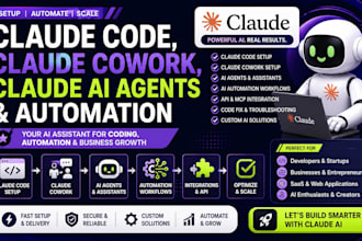 setup claude code, claude cowork, claude ai agents and automation