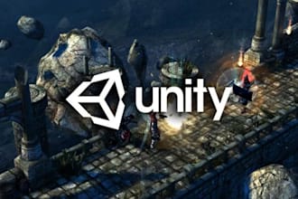 develop cross platform games for ios, android, PC, web, VR, andar using unity 3d