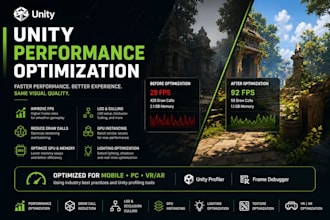 unity game performance optimization