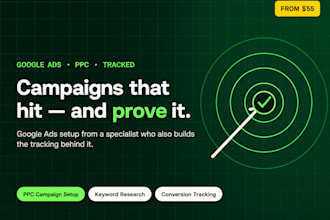 setup your google ads PPC search campaign