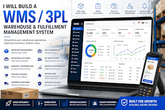 build a wms 3pl warehouse inventory and fulfillment management system