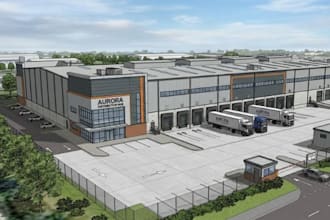 3d warehouse, factory ,industrial space design and rendering