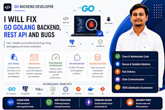 fix go golang backend rest API bugs