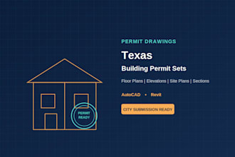 do permit drawings for texas construction projects