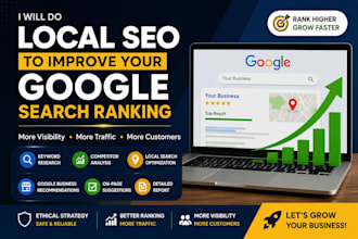 do local SEO to improve your google search ranking