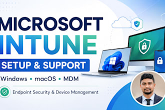 set up microsoft intune for windows and macos