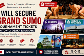 secure grand sumo, concert and event tickets in japan