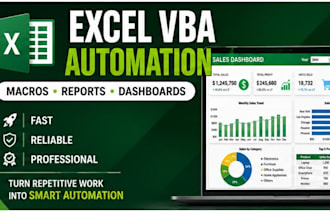 create, fix and automate excel vba macros
