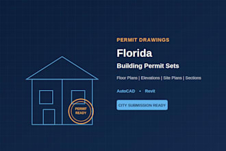prepare permit drawings for florida building projects