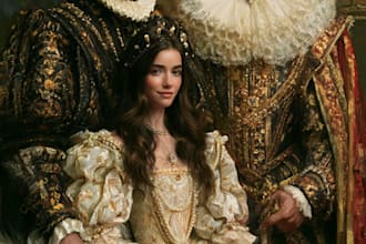 paint fantasy royal portrait for you