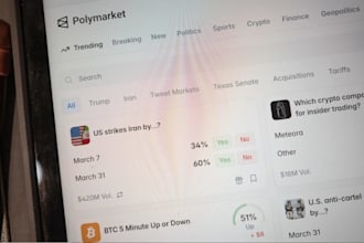 do polymarket prediction market website like augur, kalshi and prediction app