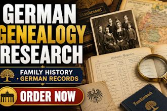do family research in germany and genealogy in german speaking countries