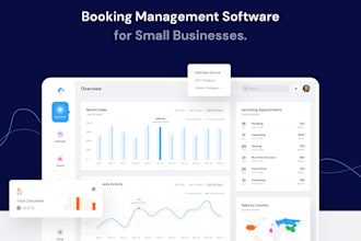 develop custom booking software online booking system and reservation web app