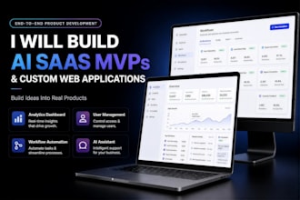 build ai saas mvps and custom web applications