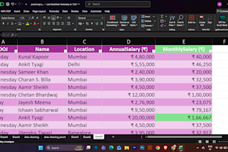 fix, clean, deduplicate, and format your excel data